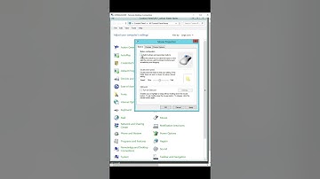 How to change mouse button in Windows Server 2012