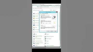 How to change mouse button in Windows Server 2012