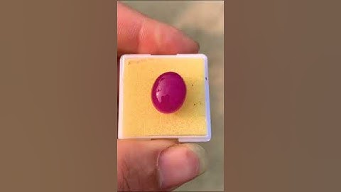 ruby Yên Bái khối cao màu đẹp #gems #daquy #vietnam