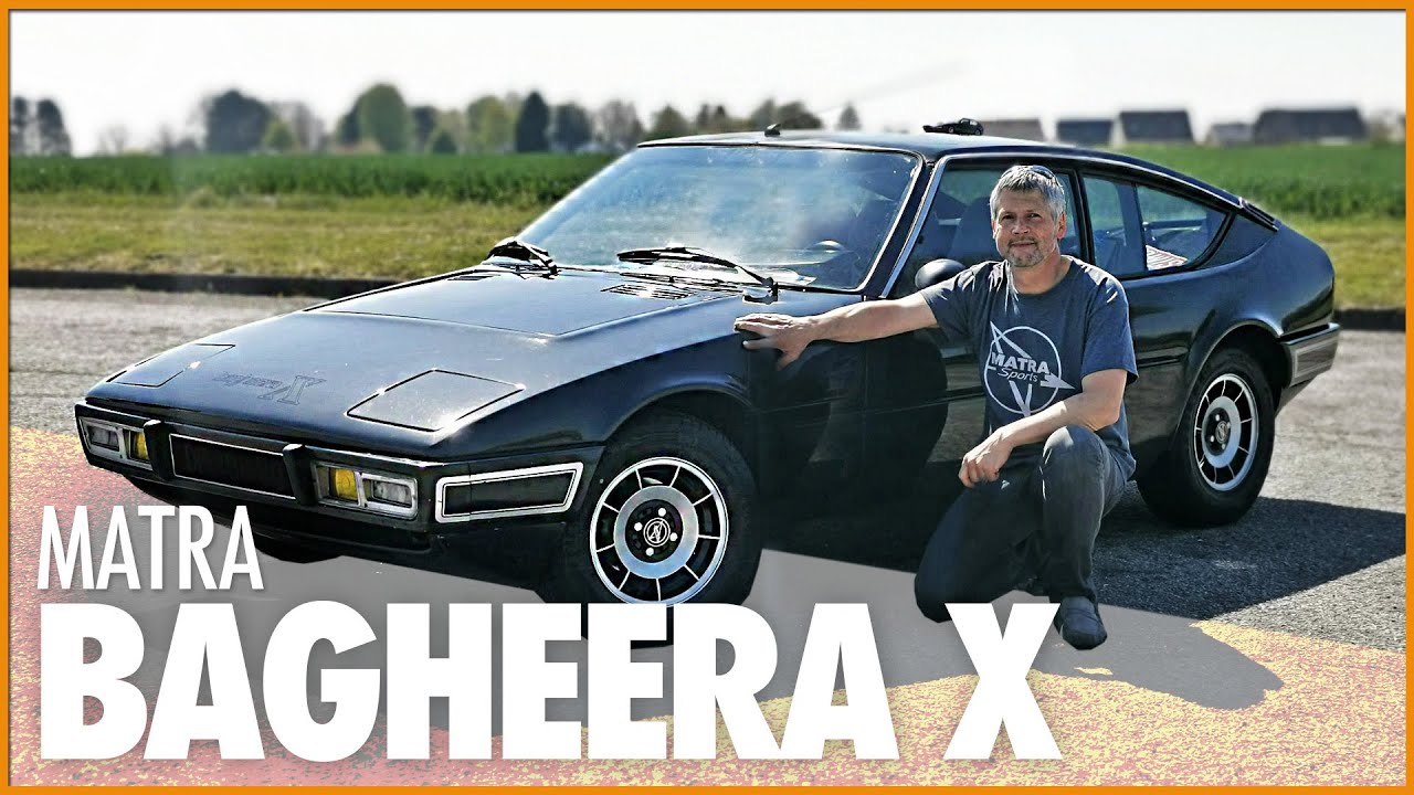 ? MATRA BAGHEERA X | Un Coupé avec 3 PLACES à L'AVANT ?