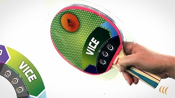 Vice Ping Pong Paddle by Tiger PingPong