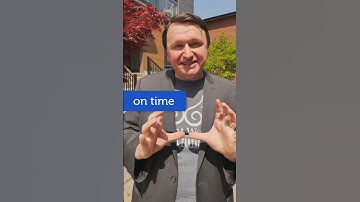 “ON TIME” or “IN TIME”? #LearnEnglish