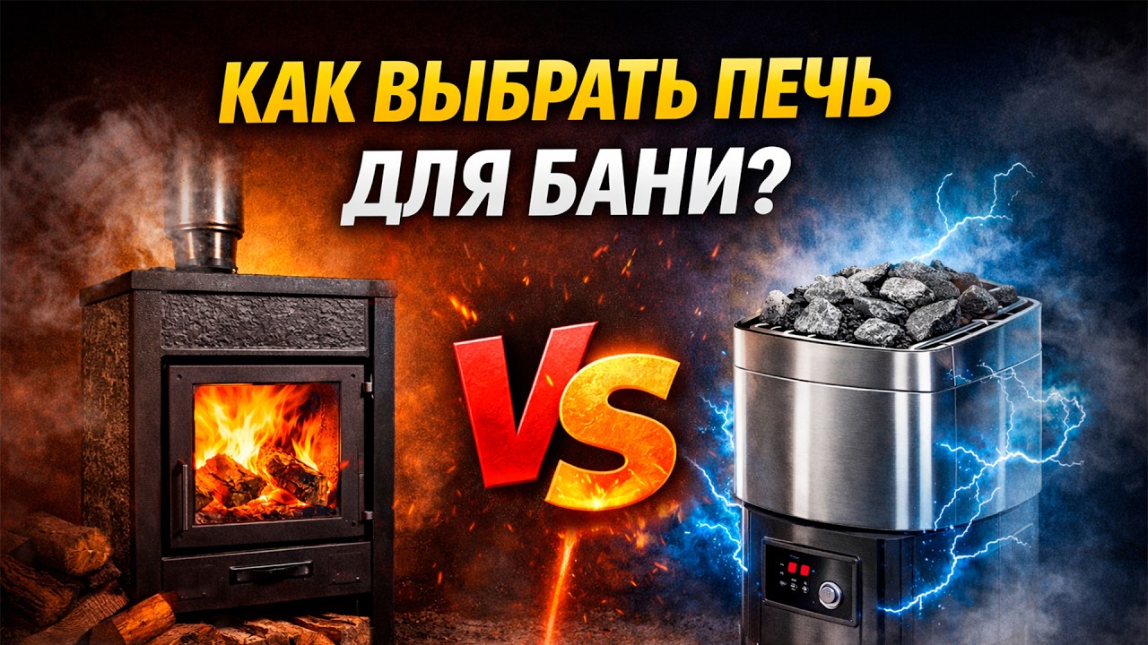 Печь для бани: как выбрать и не ошибиться?