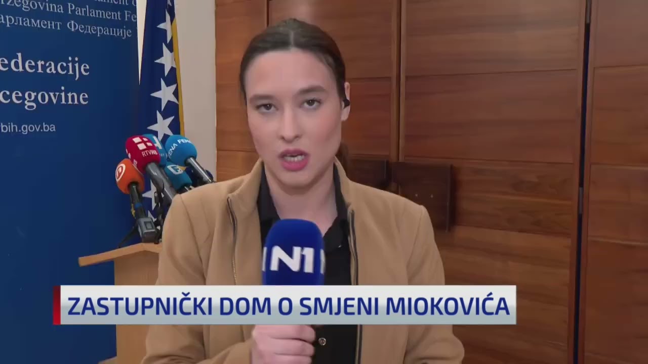 Zastupnički dom FBiH o smjeni predsjedatelja Dragana Miokovića