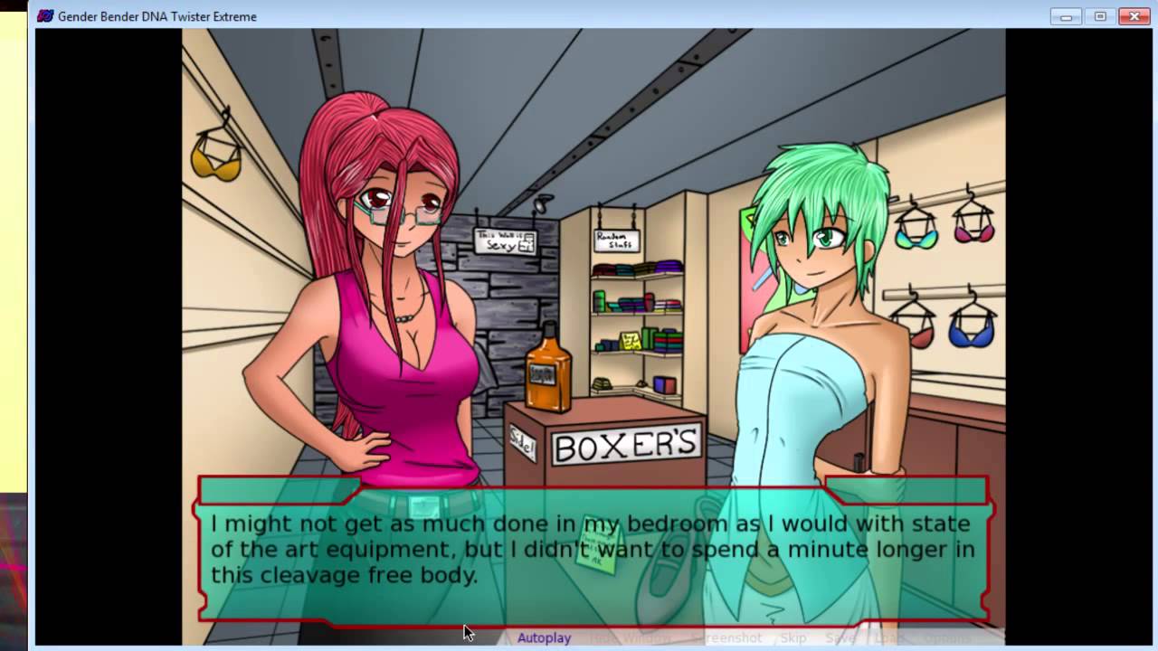 the game is called gender bender dna twister extreme on desura and steam: h...