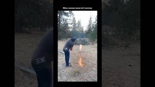 How to start a Forest Fire 😂😐😐