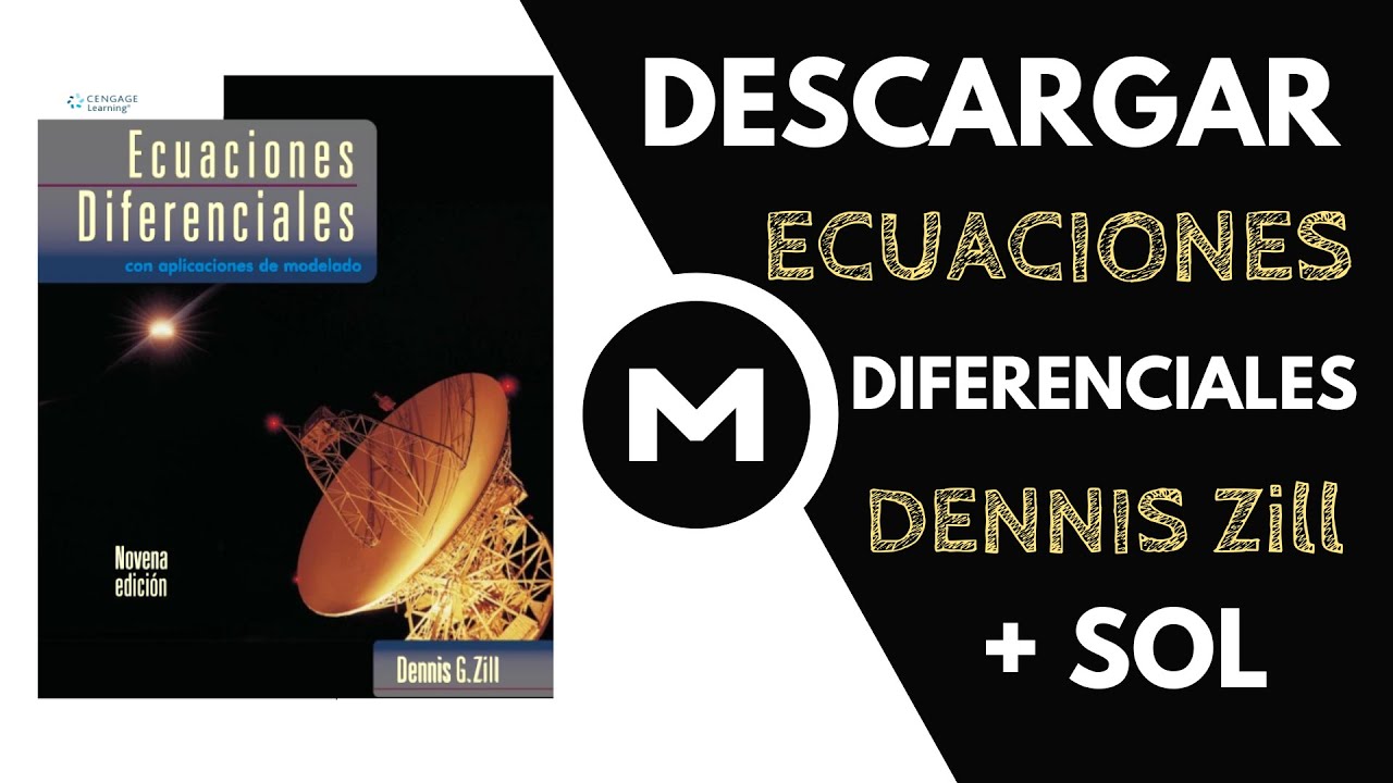 Ecuaciones Diferenciales Dennis Zill 9 Edicion Libro