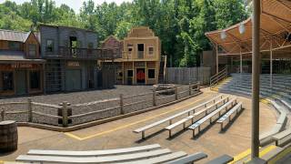 Western Stunt Show Set | Theme Park Ambience (8 Hours)
