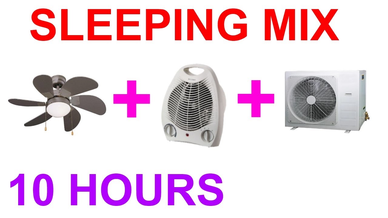 №351 Ceiling fan sound, sound of fan heater, air conditioner sound 10