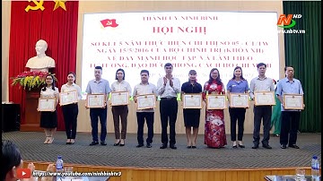 Lan tỏa việc học tập và làm theo lời Bác ở thành phố Ninh Bình