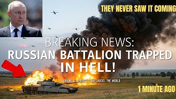 BREAKING Ukraine’s DEADLIEST Trap... Russian ARMY Erased in Minutes