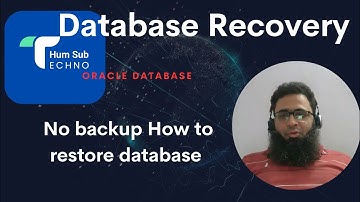 How to Restore Database No Backup No Control Files Missing Datafile | Recovery 1