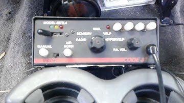 Code 3 Vcon 3672L4 with hyperyelp