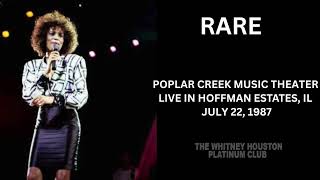 Extra Rare 12 - Sweet Love Live In Hoffman Estates, Il 1987 Whitney Houston