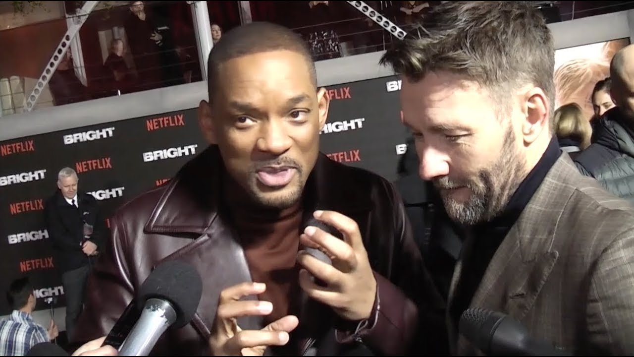 European Premiere: Will Smith, Joel Edgerton, Noomi Rapace | Bright (The Fan Carpet)