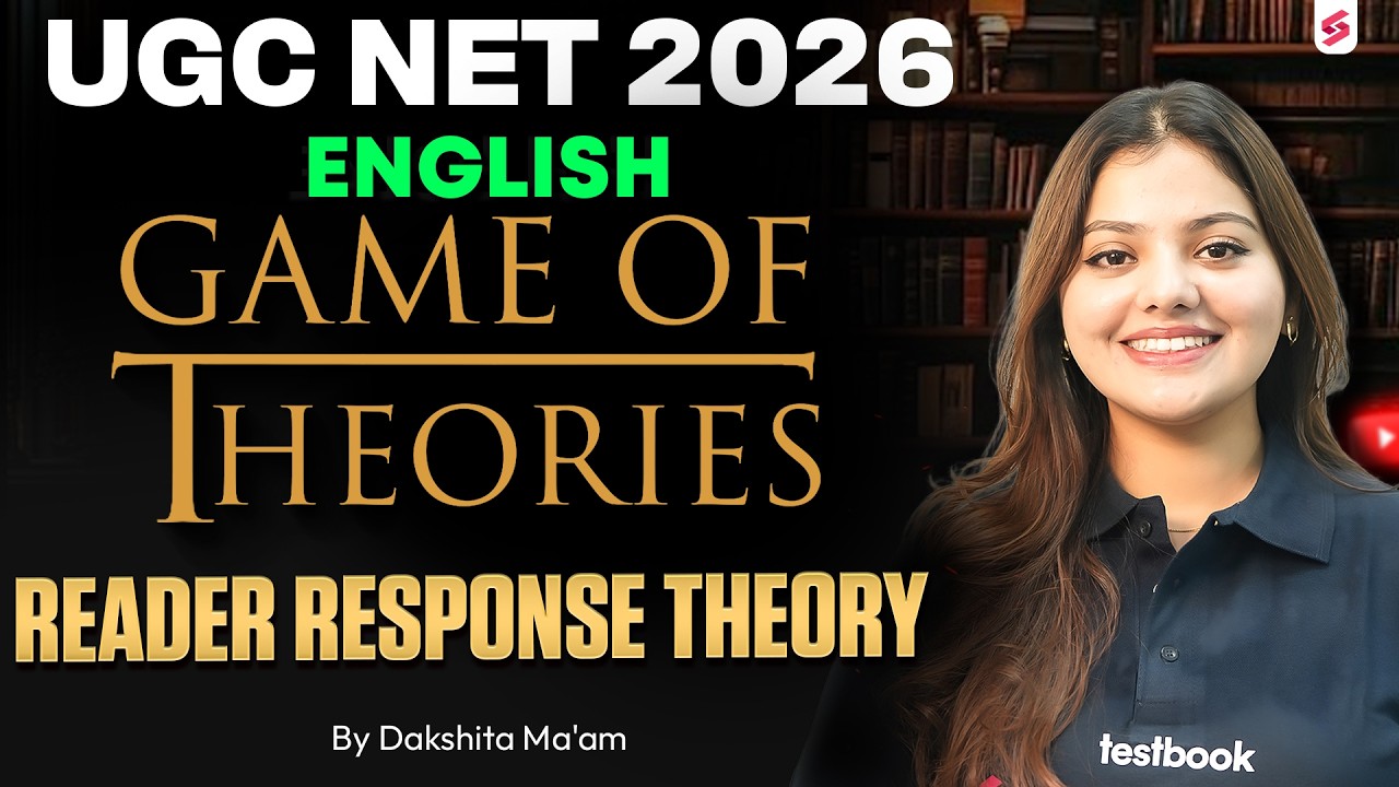 UGC NET English Literature Classes 2026 | Reader Response Theory | UGC NET English By Dakshita Mam