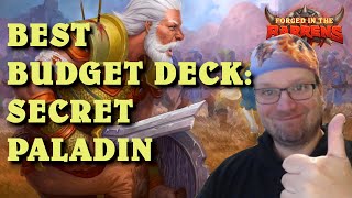 Best Budget Deck: Secret Paladin deck guide and gameplay (Hearthstone Forged in the Barrens)