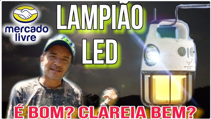 Lanterna9 led recarregavel monaliza import