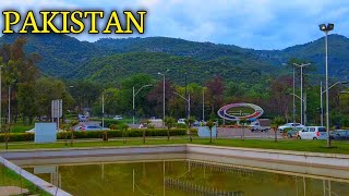 PAKISTAN WALKING AT THE MOST BEAUTIFUL CAPITAL - ISLAMABAD 4k 2024