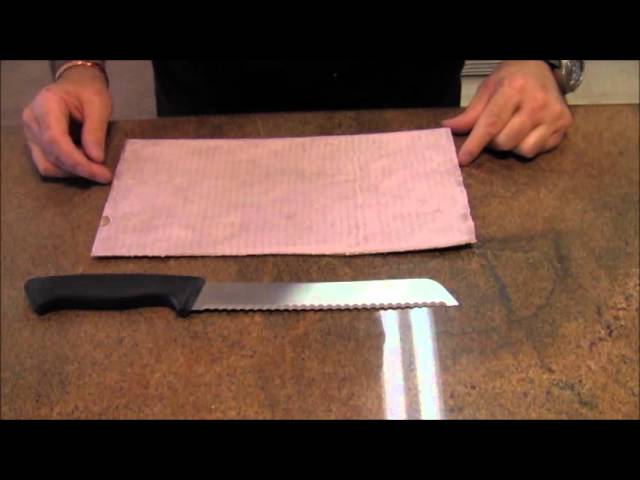 How To Sharpen A Serrated Knife - Virginia Boys Kitchens