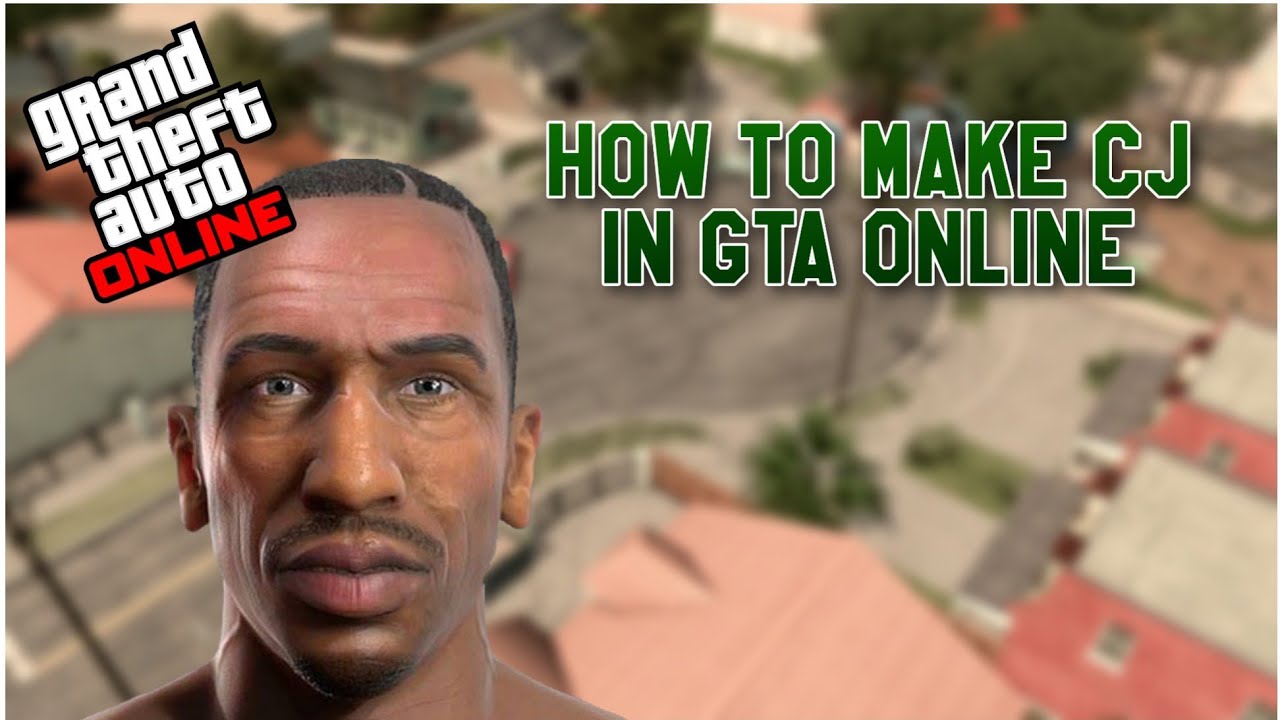 How to make CJ in GTA Online! || GTA V ||