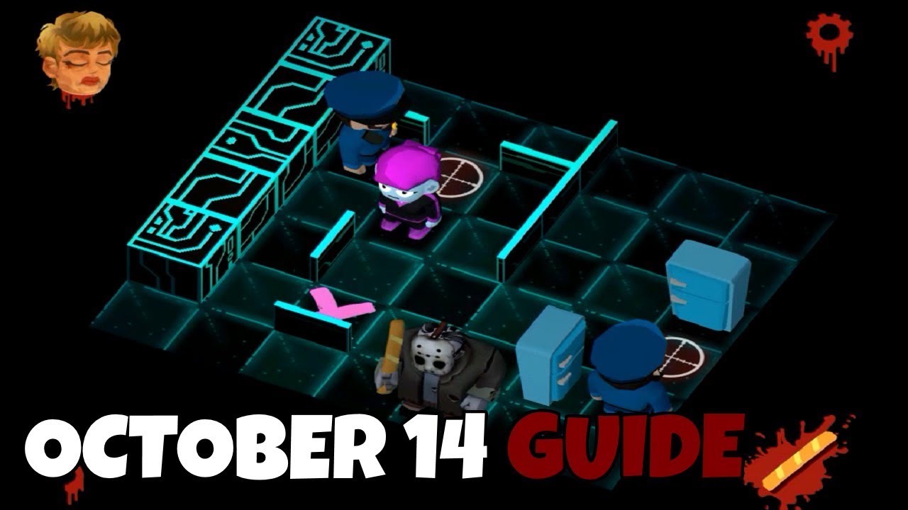 Friday the 13th Killer Puzzle Daily Death October 14 2018 Walkthrough