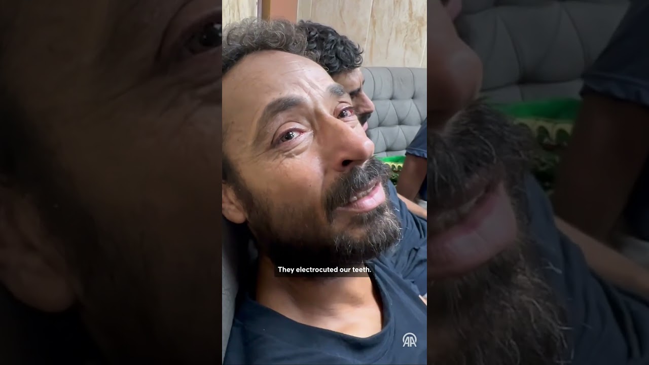 Palestinian detainees released by Israeli army tell Anadolu what they lived.