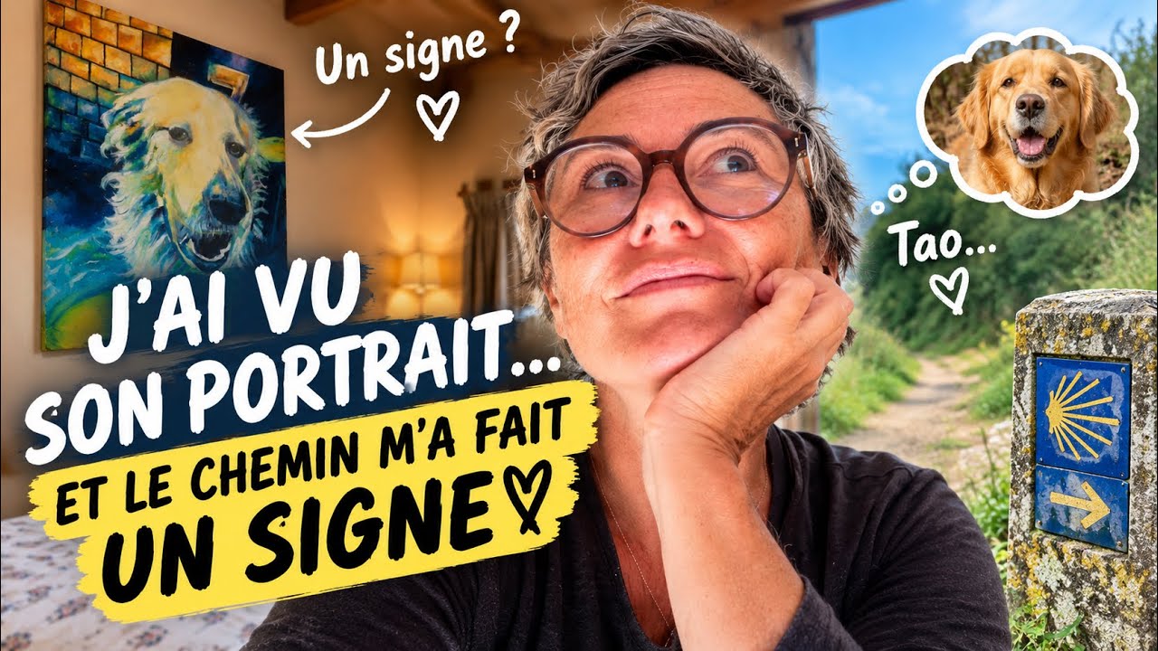 - Le chemin de Compostelle m’envoie un drôle de signe… 🐾