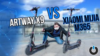 Artway X9 против Xiaomi Mijia M365 РЕАЛЬНЫЙ ТЕСТ ДРАЙВ СРАВНЕНИЕ Электросамокаты 2020 Какой выбрать?