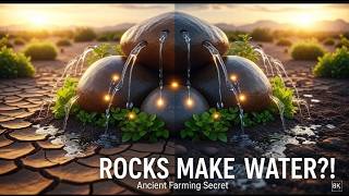 These Rocks Pull Water From Thin Air. No Irrigation For 2,000 Years. Why Does No One Explain This?