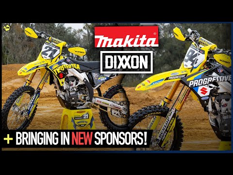 New Brands In Sx • Factory Suzuki Is Doing It Right!