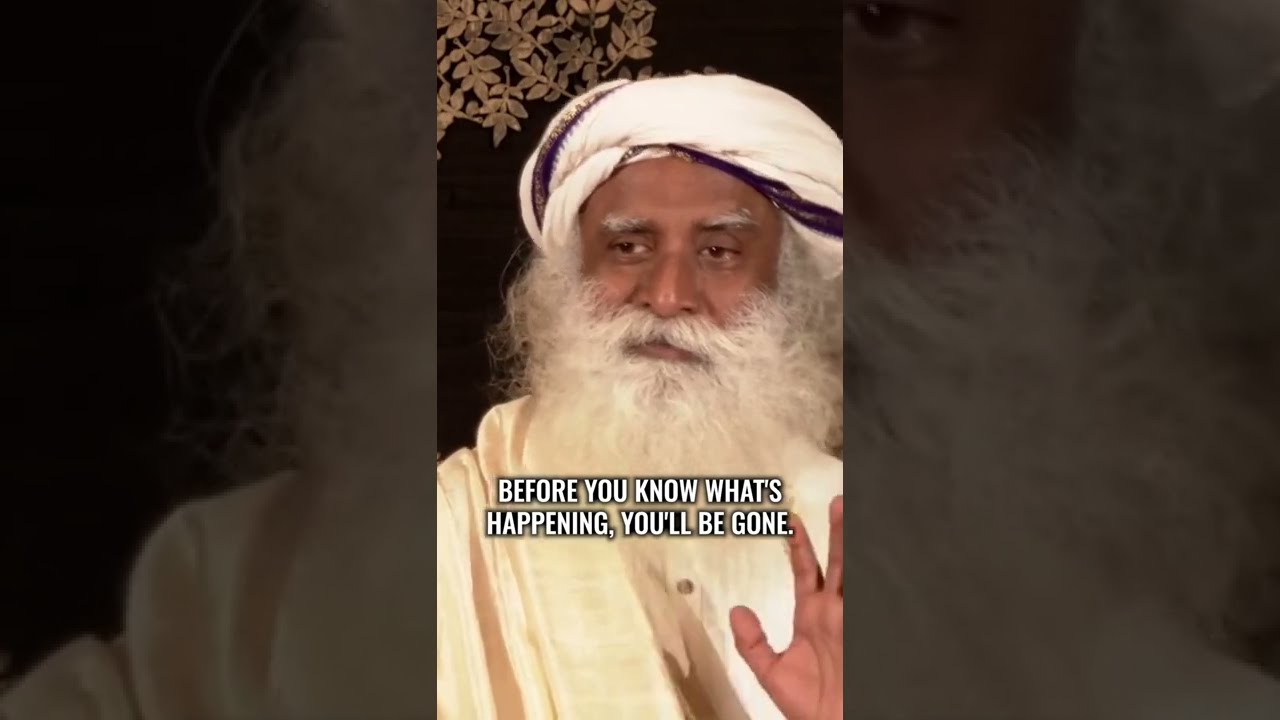 Only Miserable People Have A Loooong Life Sadhguru Misery Longlife Happylife