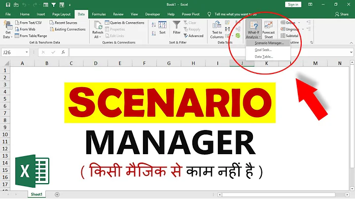 IMPORTANCE of SCENARIO MANAGER in excel - How To Use Scenario Manager in Excel - DayDayNews