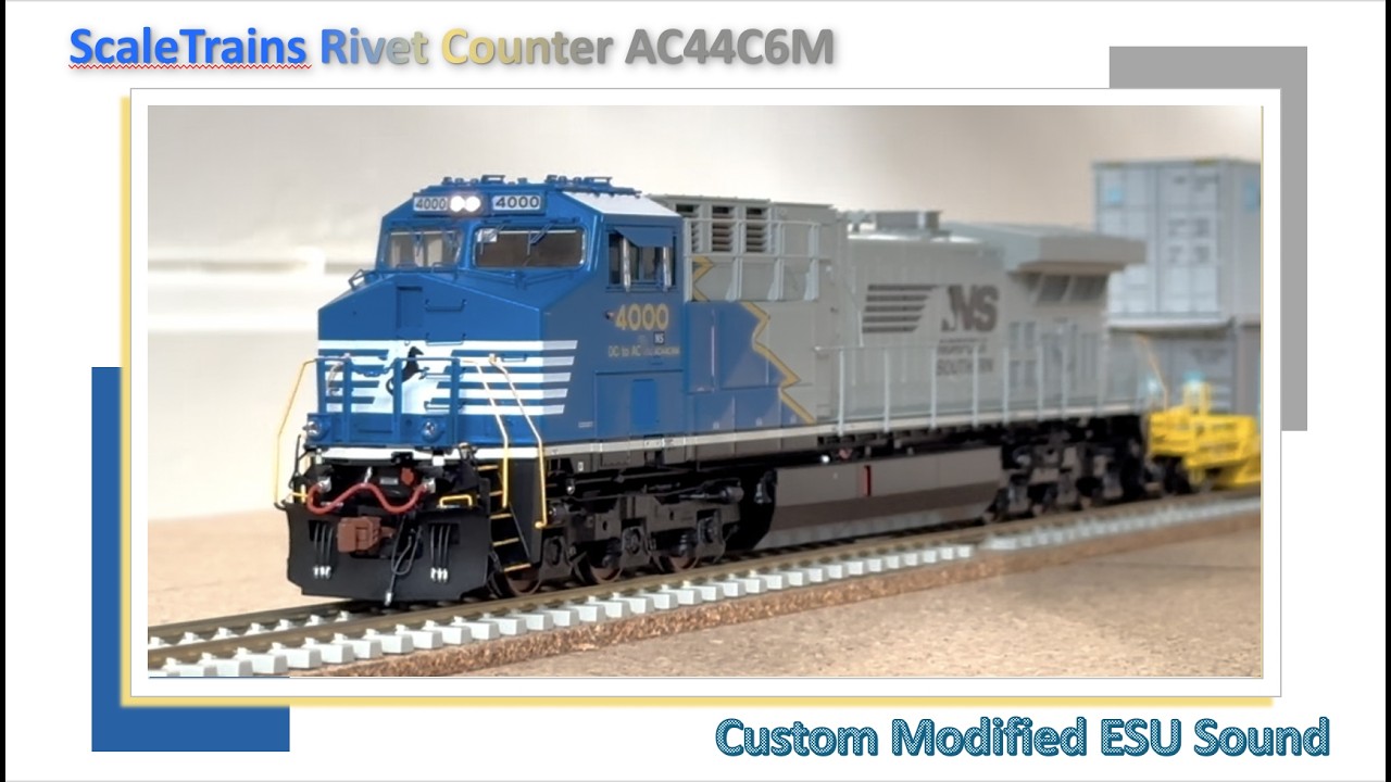 Improved ESU Loksound Sound Project S0510 for ScaleTrains Norfolk