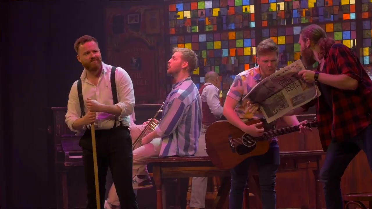 The Cast of CHOIR OF MAN At Apollo Theatre Performs 'Escape (The Pina Colada Song)'