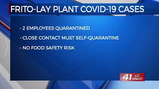 2 Frito-Lay employees test positive for COVID-19 in Perry