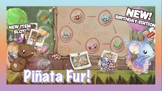 Transformice Anniversary: Piñata Fur, NEW Categories, DOUBLE CC/EXP, & Giveaway #42!