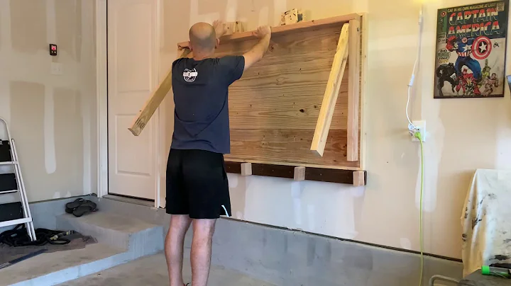 Foldable Wall Workbench