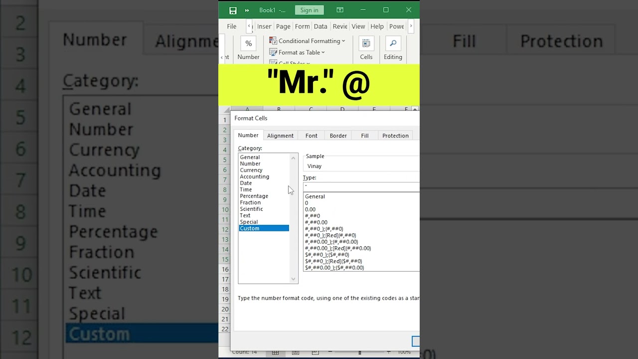 Trick to Add Mr. and Ms. in Name in Excel ✌| MS Excel Tutorial #shorts