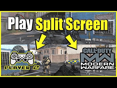 Call of Duty Modern Warfare에서 분할 화면을 재생하는 방법 (1 화면에 2 명의 플레이어)