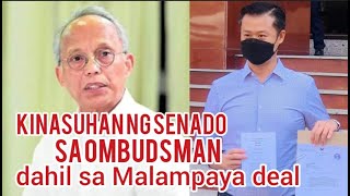 ENERGY SEC ALFONSO CUSI KINASUHAN SA OMBUDSMAN NG SENADO DAHIL SA MALAMPAYA DEAL