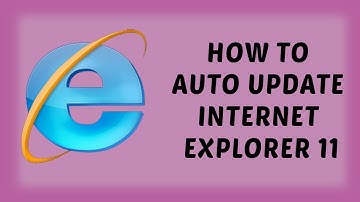 How to Auto Update Internet Explorer 11 | Update Internet Explorer 11- Hindi | DR technology