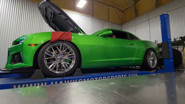 hellion twin turbo 5th gen camaro kit on 8 psi exhaust cutout closed