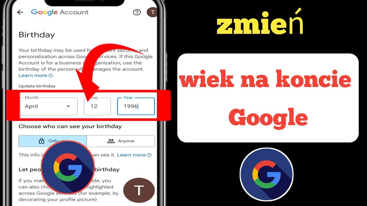 Jak Zmienić Datę Urodzenia Na Koncie Google Dziecka