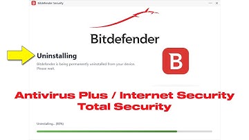 How To Uninstall Bitdefender On Windows 10/ 11