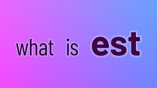 Est - 6 English Vocabulary Flashcards