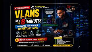 VLANs in 8 Minutes | Beginner’s Crash Course to Virtual LANs