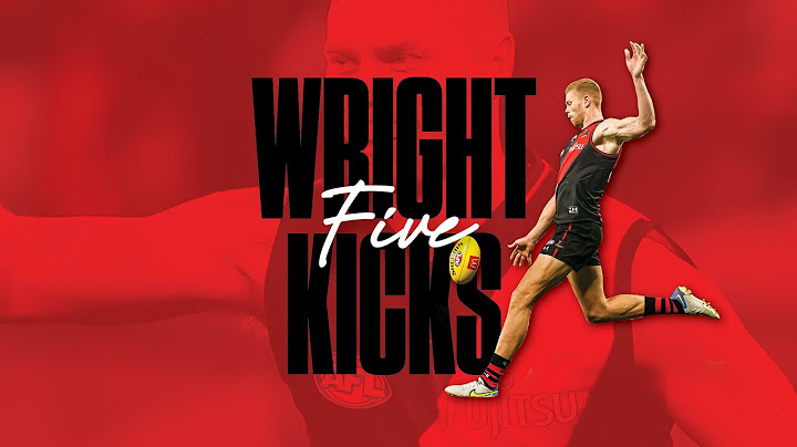 Peter Wright KICKS FIVE | Essendon v Carlton | Round 13 | 2023