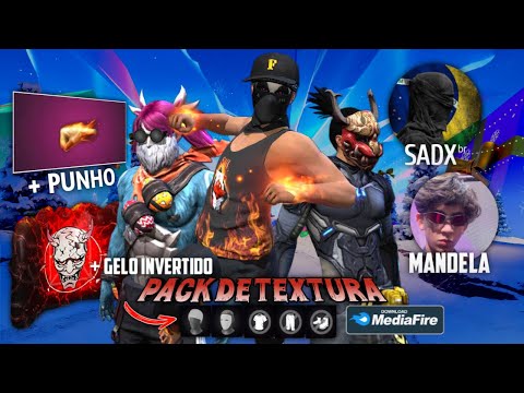 🔥 Free Fire 2025: Texture Super Pack - Fist Skin & Ice Wall Texture!