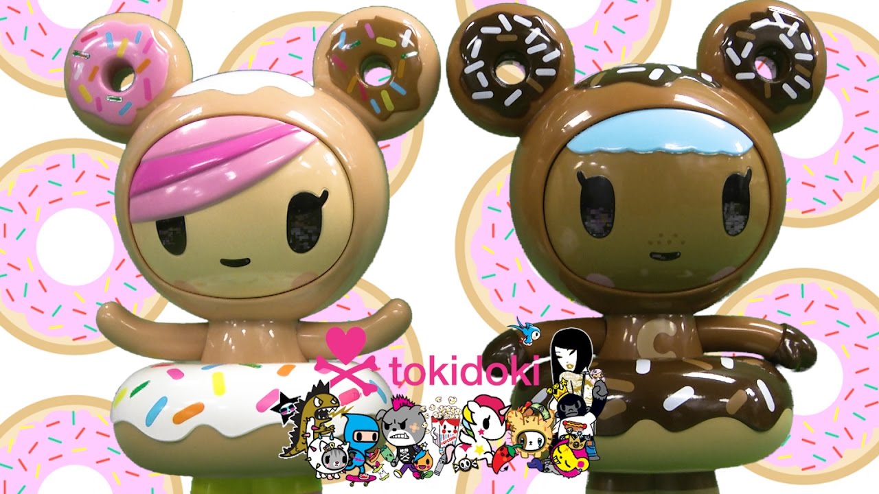 Neon Star Donutella & Chocotella  Figure from Just Play